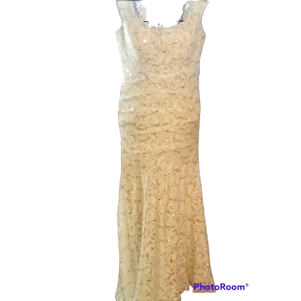 Lace Wedding Dress Sz XL 👗
